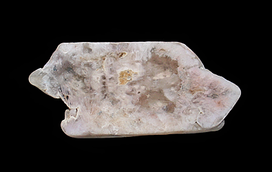 Quartz with Montmorillonite inclusions, White Queen Mine, Hiriart Mountain, Pala, Pala Mining District, San Diego County, CA